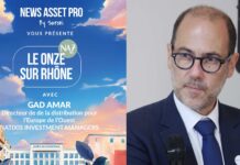 Gad Amar, directeur de la distribution pour l’Europe de l’Ouest chez Natixis IM, sur le plateau du Onze sur Rhône de News Asset Pro.