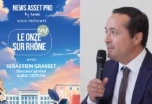 Sébastien Grasset, directeur général chez Auris Gestion, au micro de News Asset Pro au Onze sur Rhône.