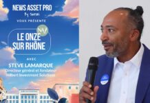 Steve Lamarque, fondateur et directeur général d’Hilbert IS, sur le plateau du Onze sur Rhône de News Asset Pro.