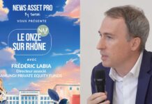 Frédéric Labia, directeur associé chez Amundi Private Equity Funds, sur le plateau du Onze sur Rhône de News Asset Pro.