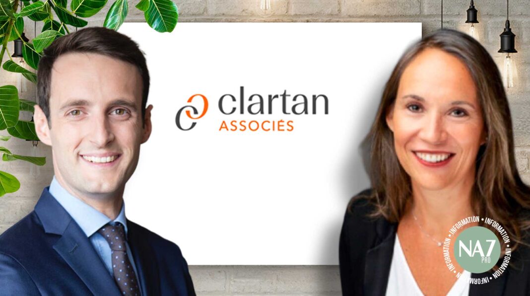 Clartan2ok Nominations – Jean Perney et Charlotte Castéja-Lafourcade évoluent au sein de l’asset manager indépendant.