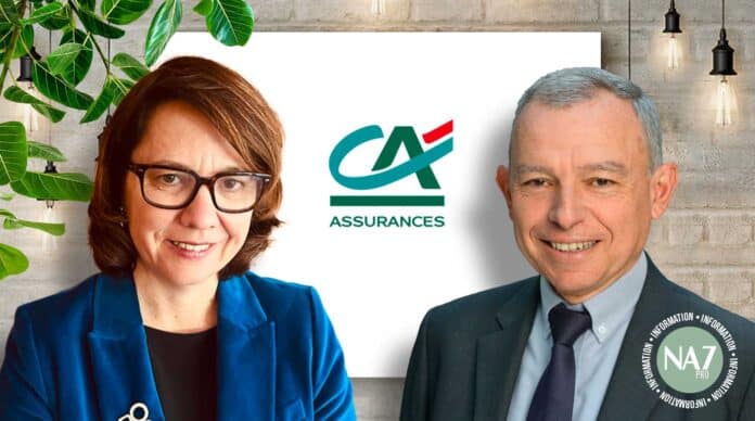 Séverine Tourtois devient directrice épargne retraite individuelle et Jean-Luc François secrétaire général de Crédit Agricole Assurances.