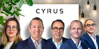 Pauline Hampartzounian, David Intins, Jonathan Donio et Frédéric Maxwell étendent leurs prérogatives chez Cyrus, tandis que Bruno Zaraya se met en retrait (de gauche à droite sur la photo).