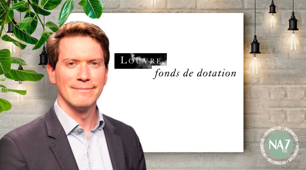 Maxime Bart va devenir directeur général du Fonds de dotation du musée du Louvre.