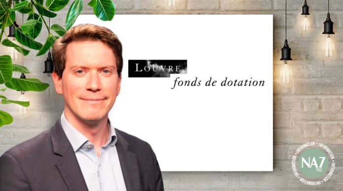Maxime Bart va devenir directeur général du Fonds de dotation du musée du Louvre.