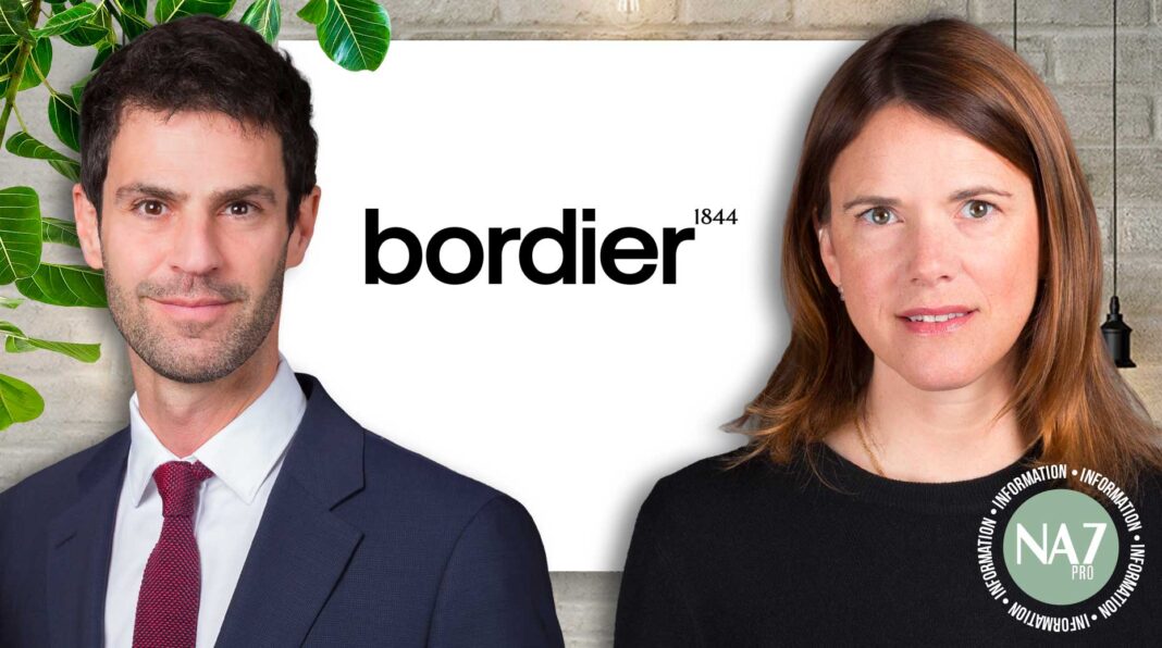 Nomi3BordierNewsAssetPro Nominations – Bordier & Cie France recrute Jean Raoul-Duval et Alice de la Morinière comme gérants privés seniors.
